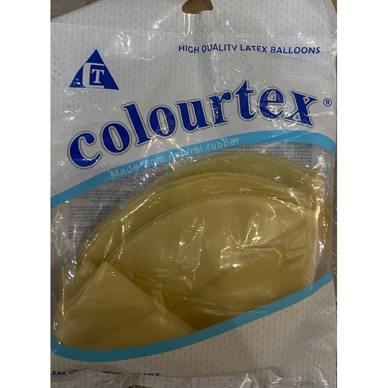 COLOURTEX HIGH QUALITY LATEX BALLOONS CLEAR