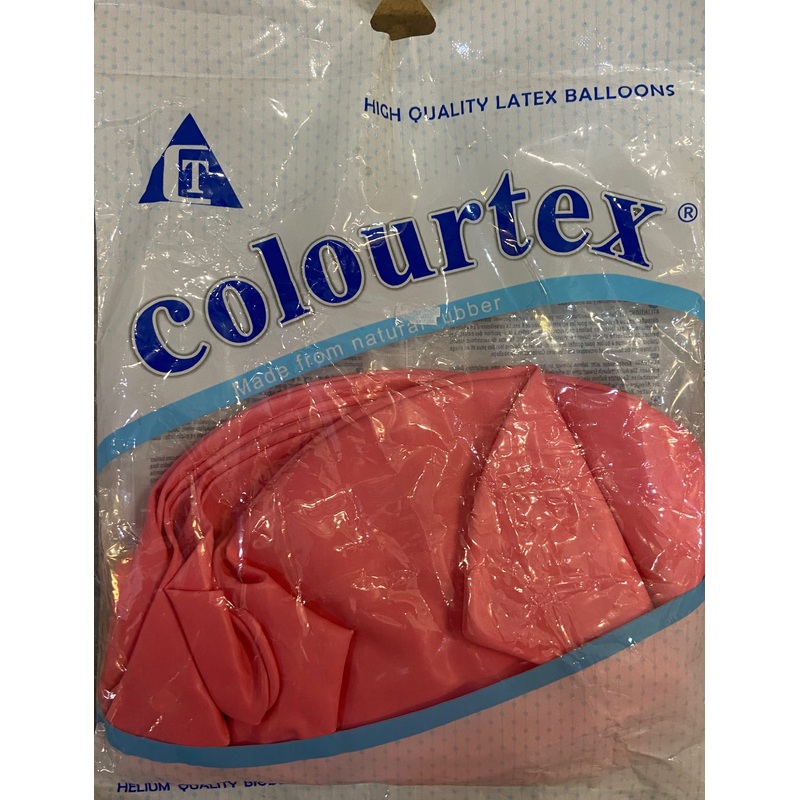 COLOURTEX HIGH QUALITY LATEX BALLOONS LIGHT PINK