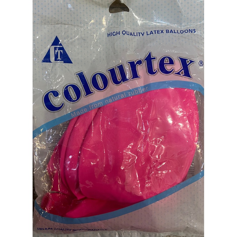 COLOURTEX HIGH QUALITY LATEX BALLOONS PINK
