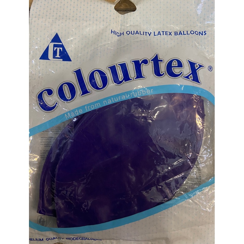 COLOURTEX HIGH QUALITY LATEX BALLOONS PURPLE