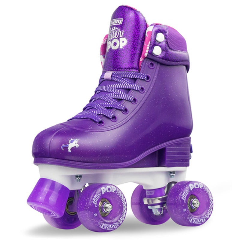 Crazy Skates Rollerskates Glitter Pop
