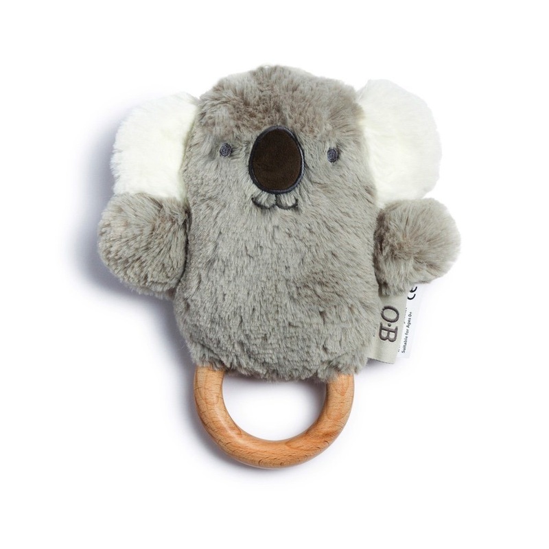 OB Designs Soft Rattle Toy