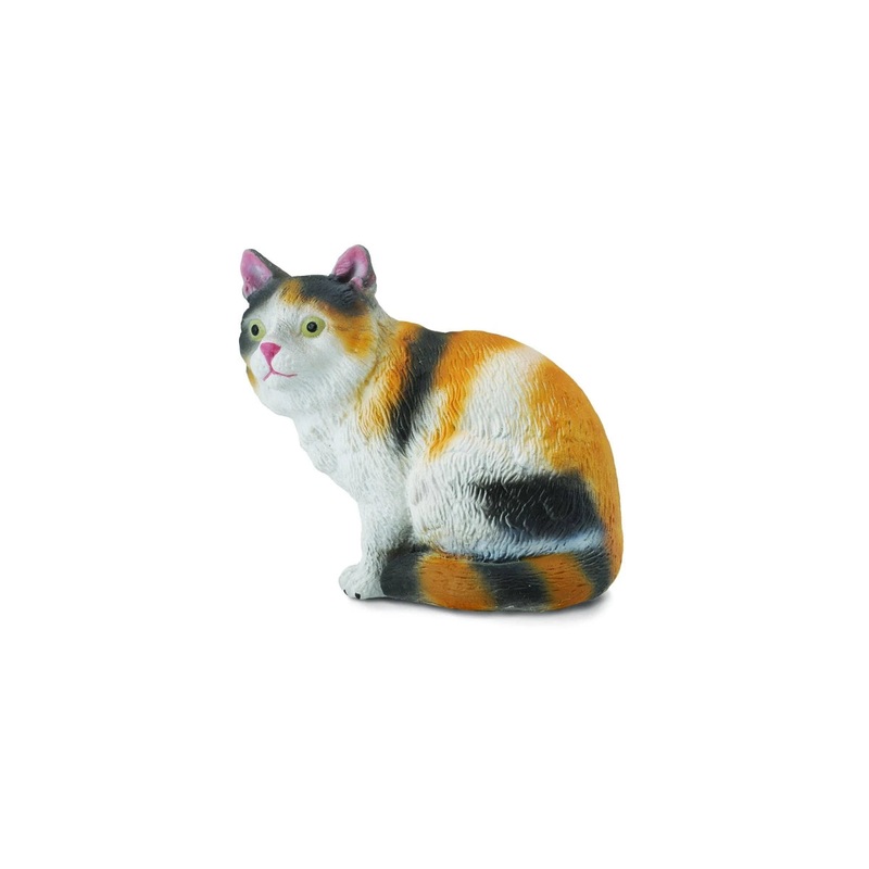 3 Colour Sitting House Cat