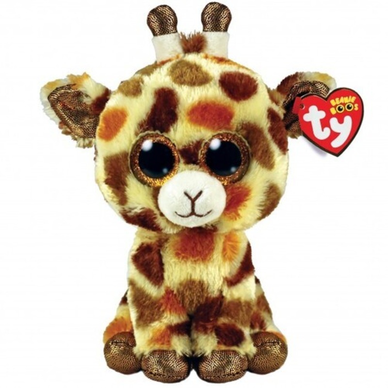 Beanie Boo Regular Stilts Tan Giraffe