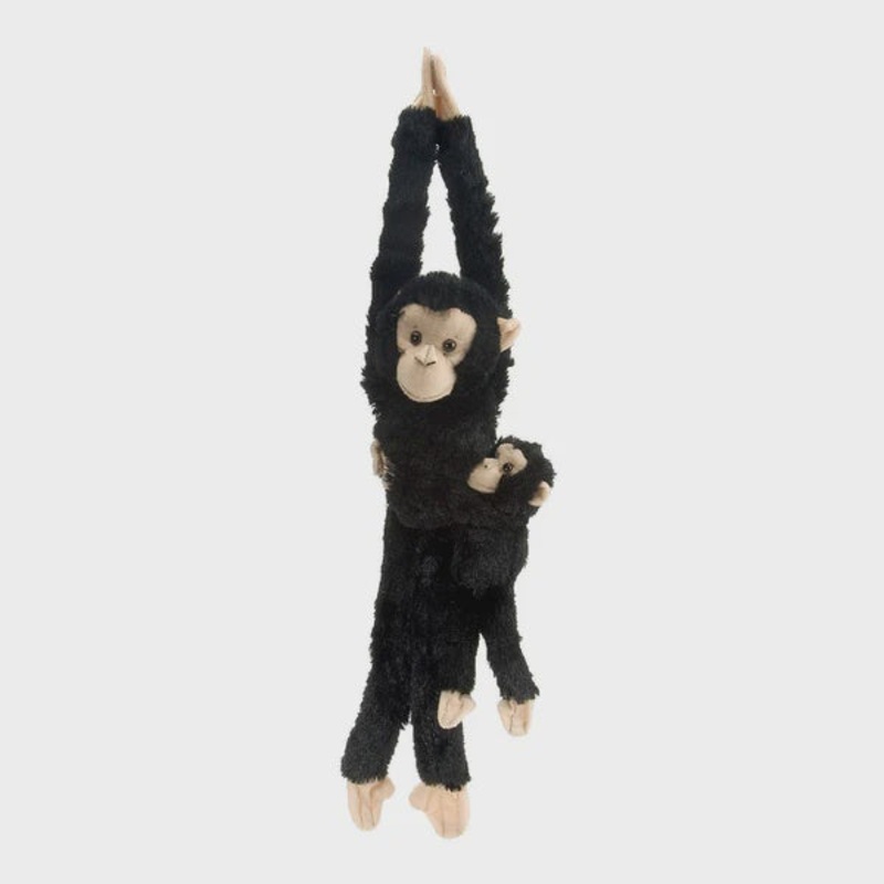 Hanging Chimpanzee With Baby 20