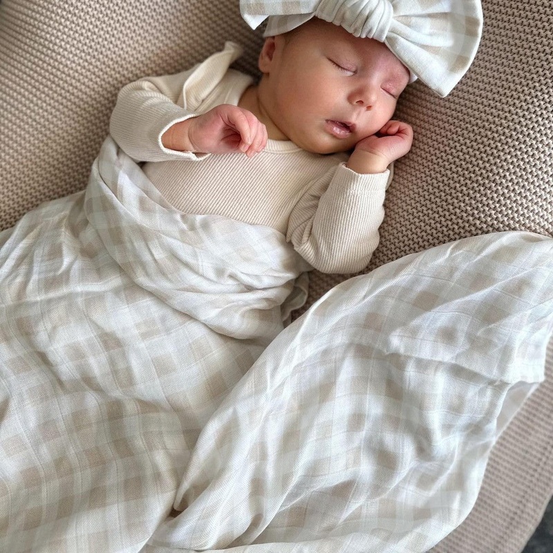 Mini & Me Bamboo Muslin Wrap