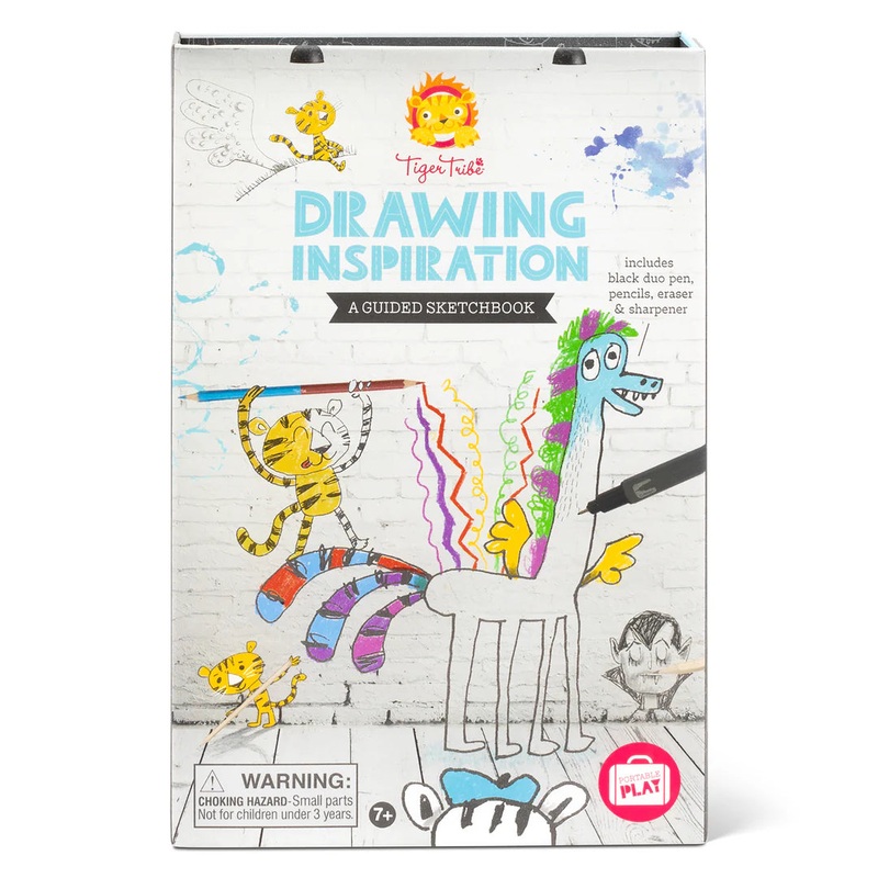 Tiger Tribe Drawing Inspiration-Guides Sketchbook