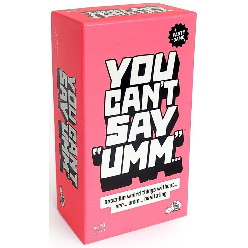 You Can’t Say Umm…