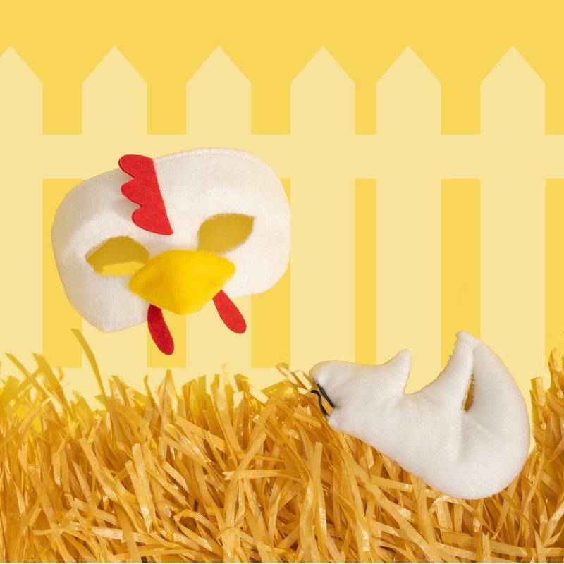CHICKEN – Animal Mask & Tail