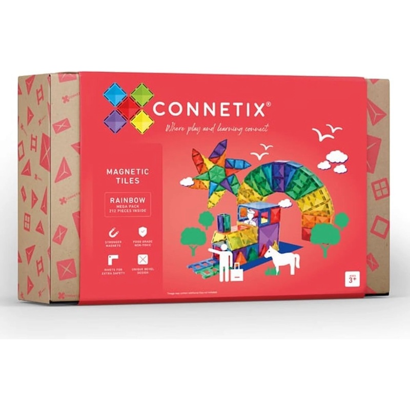 Connetix Rainbow Mega Pack 212 Pc