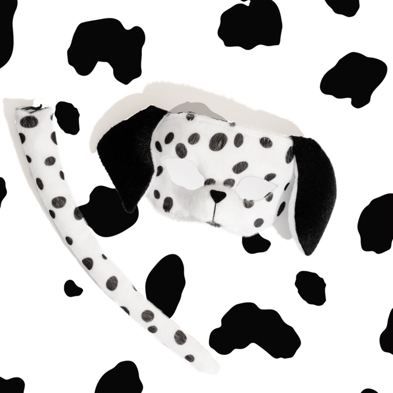 DALMATION – Animal Mask & Tail