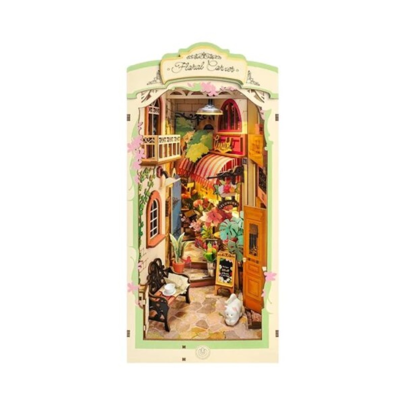 DIY Bookends Kit – Floral Corner