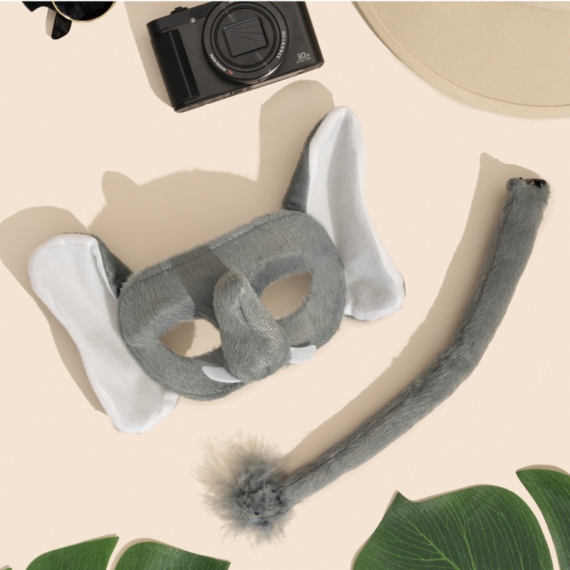 ELEPHANT – Animal Mask & Tail