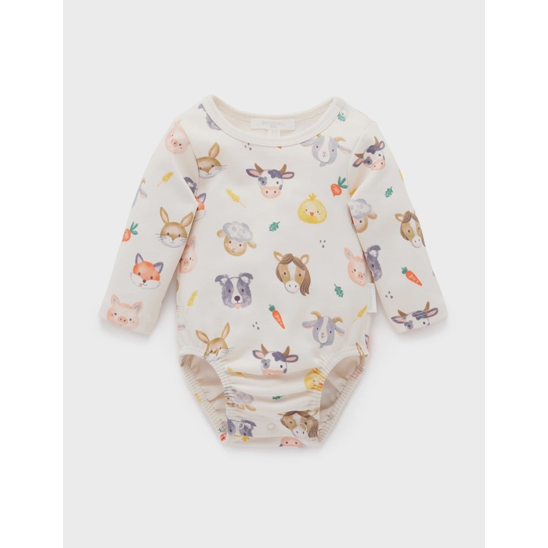 Farm Friends Thick Bodysuit – Farm Friends Print
