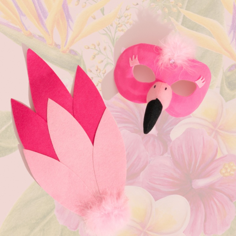 FLAMINGO – Animal Mask & Tail
