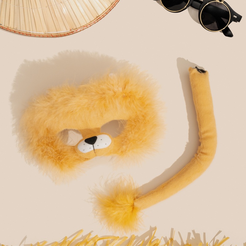 LION – Animal Mask & Tail