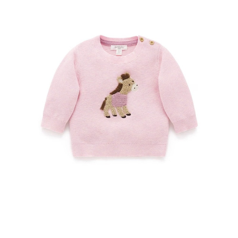 On the Farm Jumper – Primrose Melange