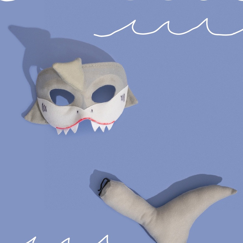 SHARK – Animal Mask & Tail