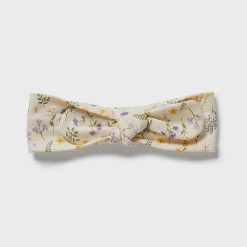 Bella Floral Organic Headband-One Size