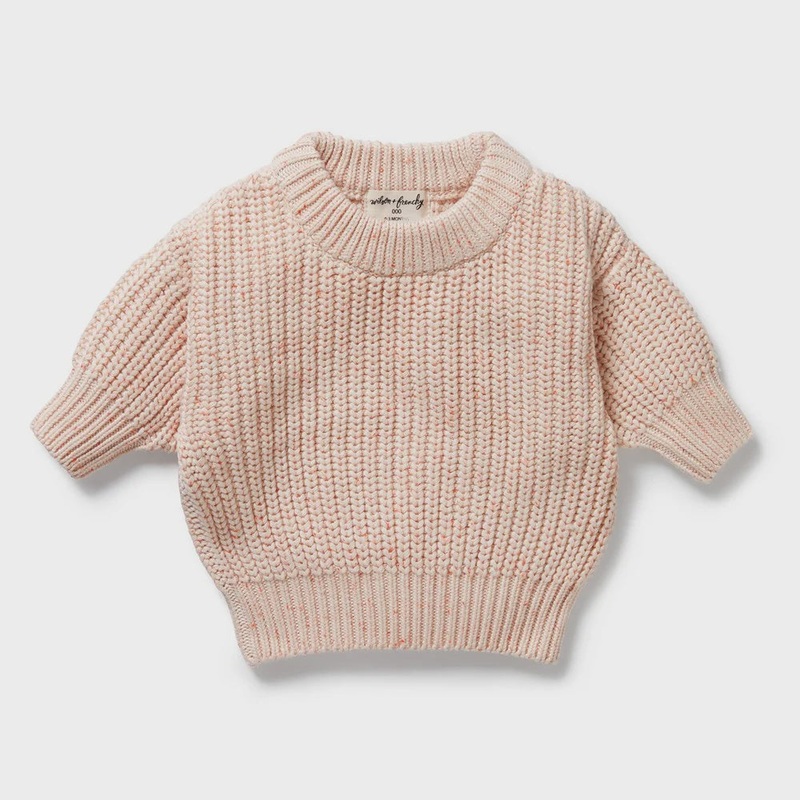 Fairy Floss Organic Knitted Jumper
