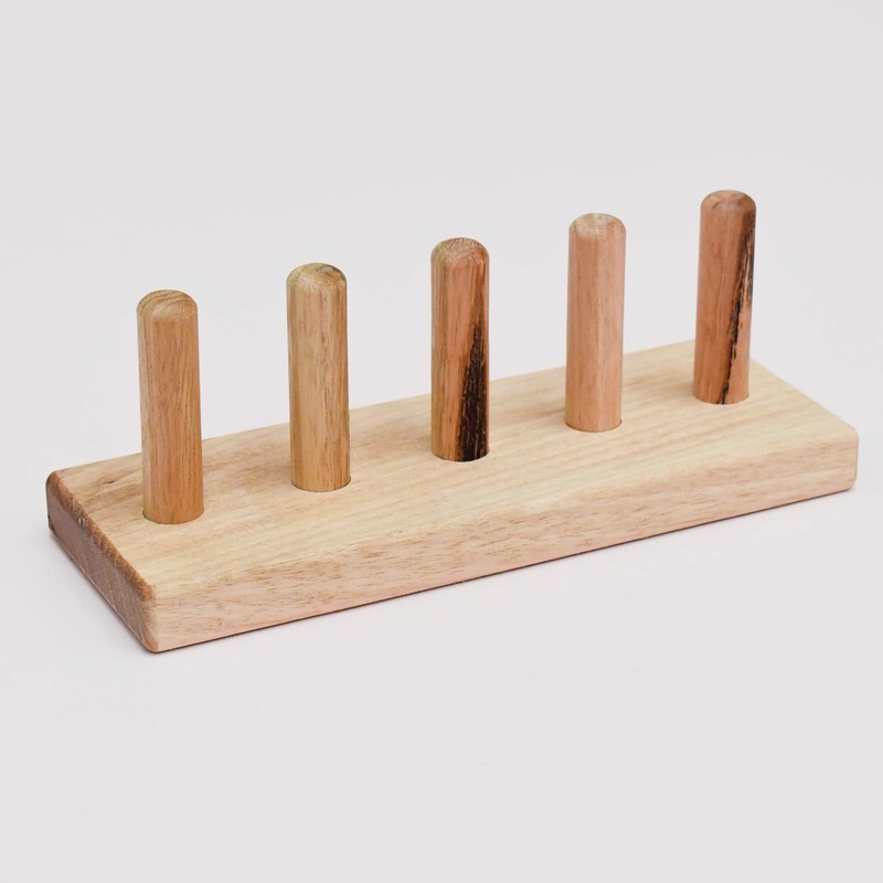 Finger Puppet Stand (5 Rods) Made in Australia