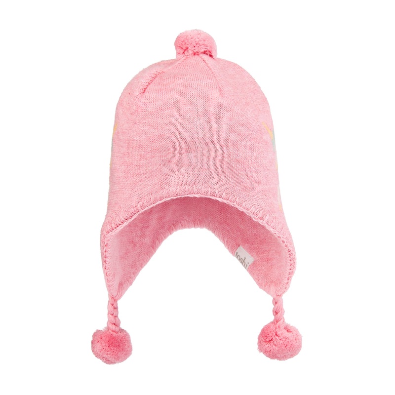 Organic Earmuff Heart Sweet Pea