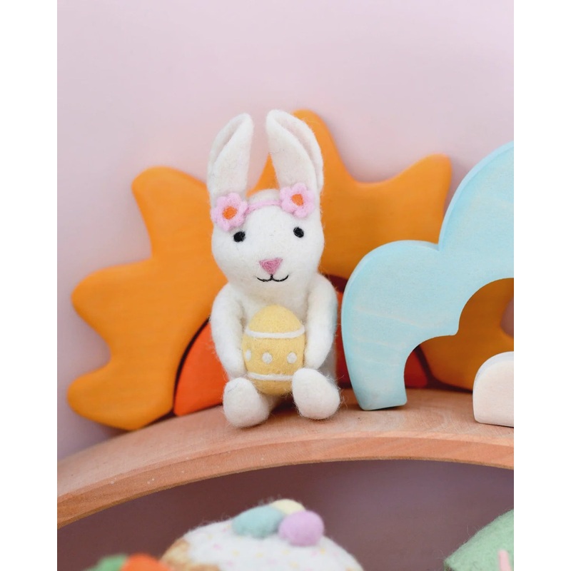 Rabbit With Easter Egg