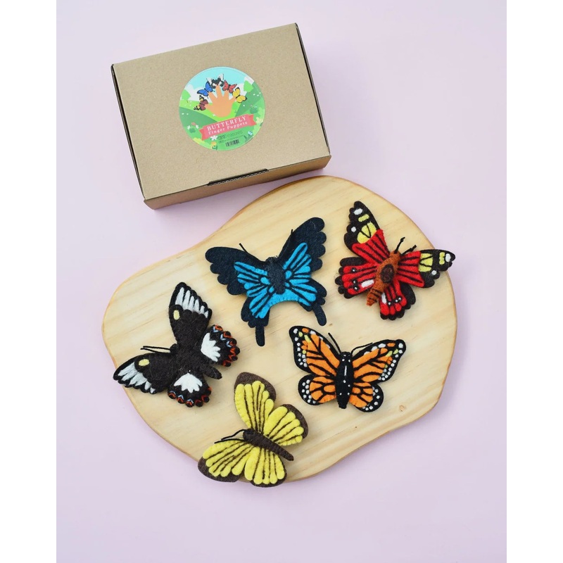 Butterflies Puppet Set