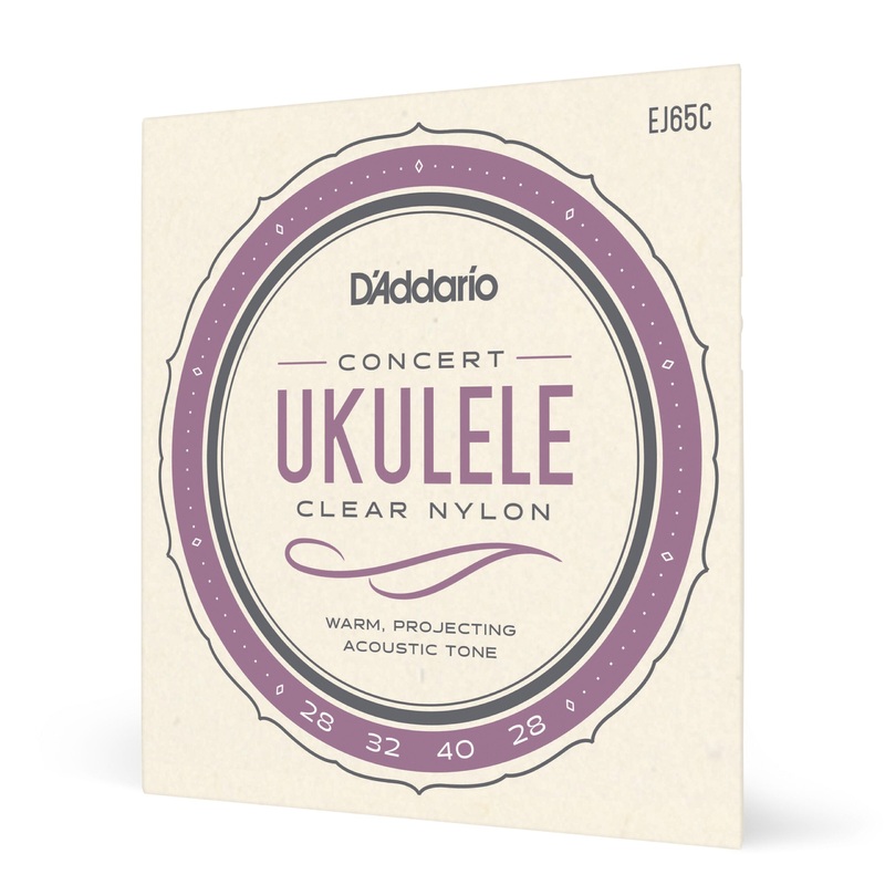 DAddario EJ65C Pro-Art Custom Extruded Nylon Concert Ukulele Strings
