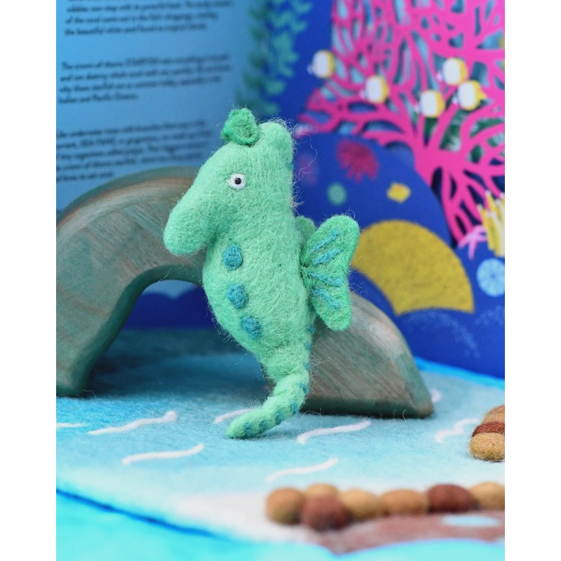 Felt Seahorse (Coral Reef Fish)