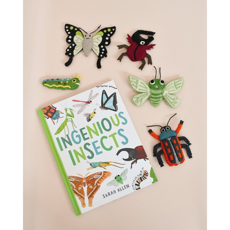 Ingenious Insects – Finger Puppet and Book Set by Sarah Allen