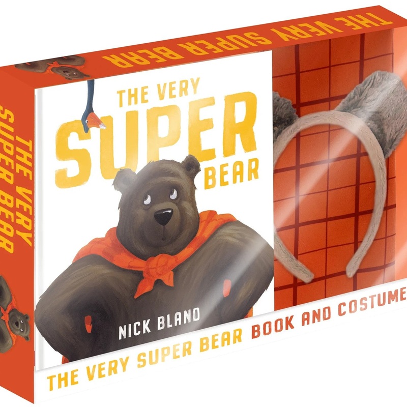The Very Super Bear Book & Costume Set