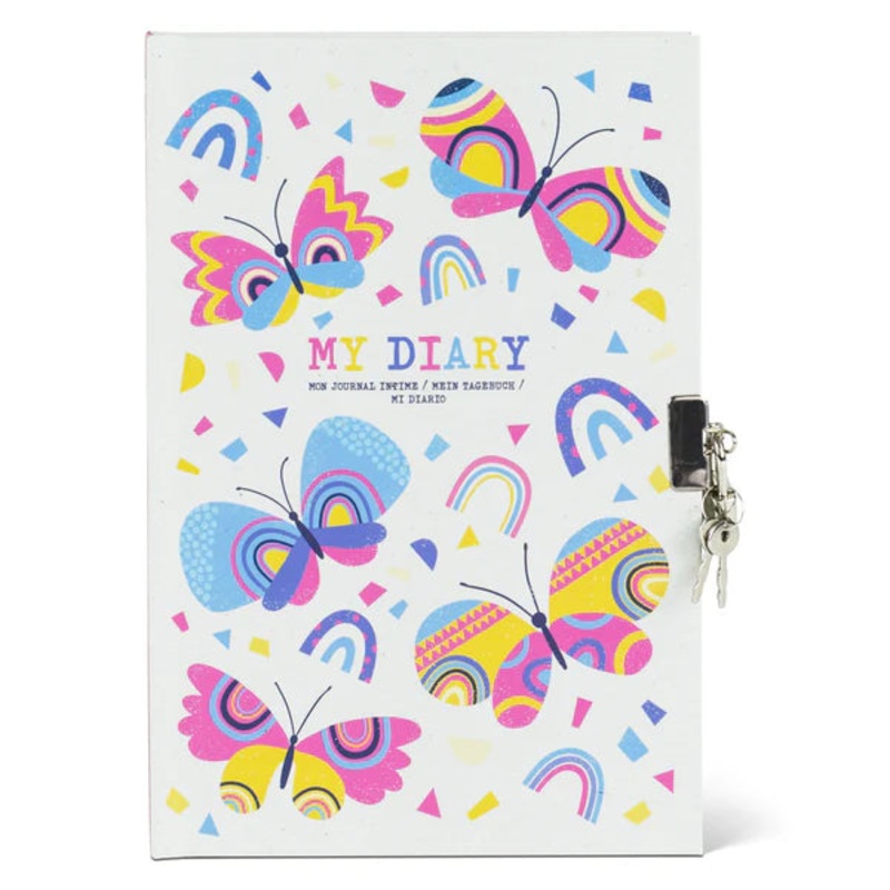 Tiger Tribe Lockable Diaries