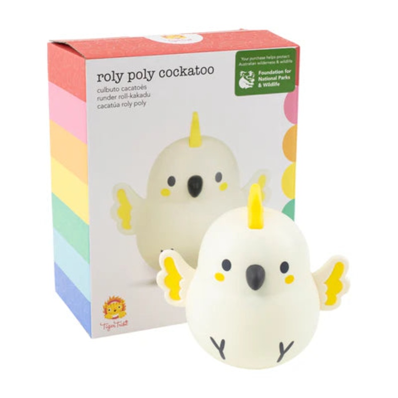 Tiger Tribe Roly Poly Cockatoo