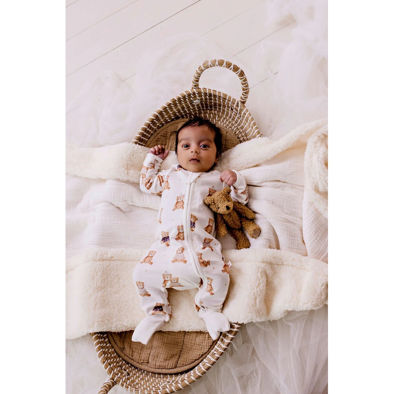 Bamboo Zipsuit – Mr.Ted