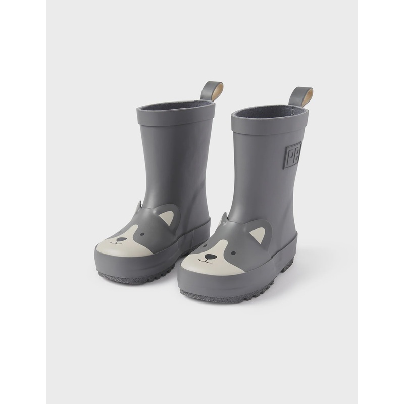 Doggy Gumboots – Charcoal