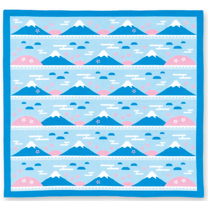 Okamisan –  Sakura Fuji – Furoshiki 70 x 70 cm