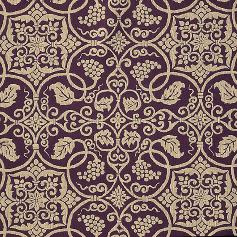 Shosoin Nishigin – Budou karakusamon  120   – Furoshiki   120 x 120 cm