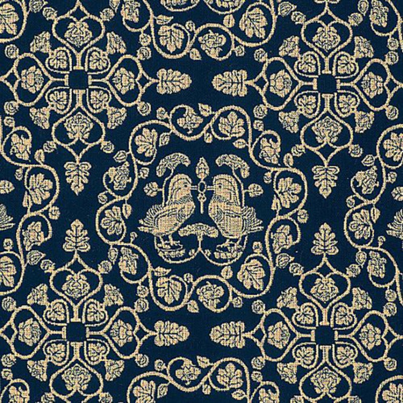 Shosoin Nishigin – Oshidori karakusamon 120   – Furoshiki   120 x 120 cm