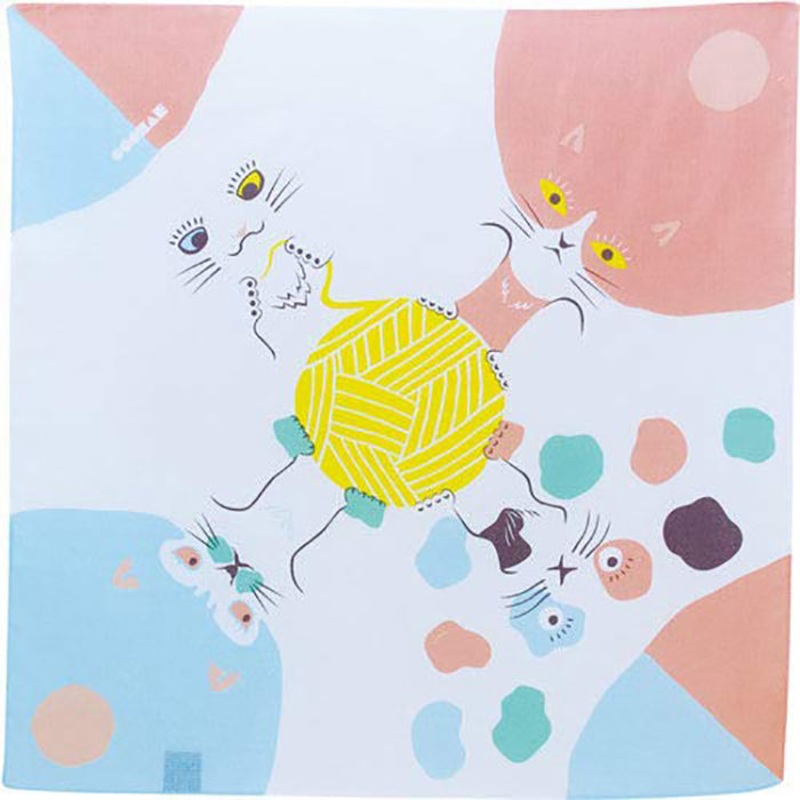Cochae – Cat 48   /- Furoshiki 48 x 48 cm