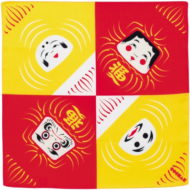 Cochae – Daruma 48  – Furoshiki 48 x 48 cm