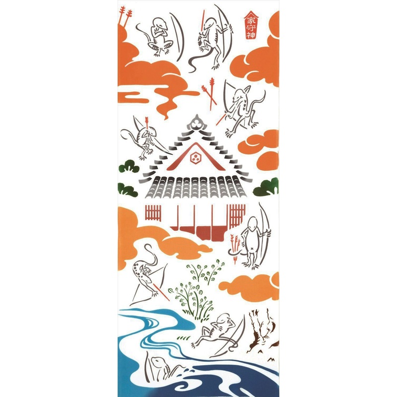 Kenema  – A family guardian  (The dyed Tenugui)