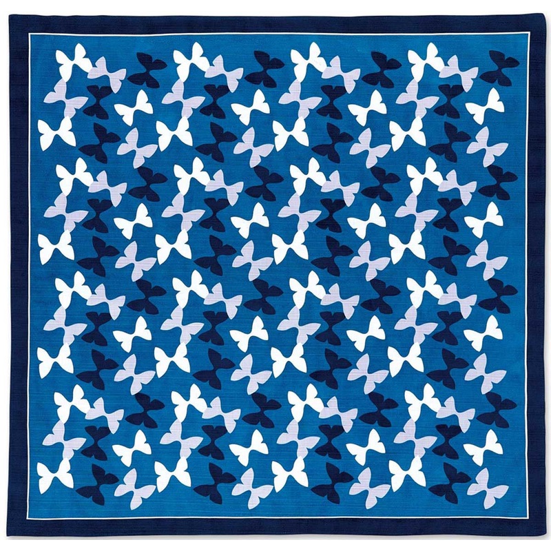 Okamisan – Cho (Butterfly)  – Furoshiki 70 x 70 cm