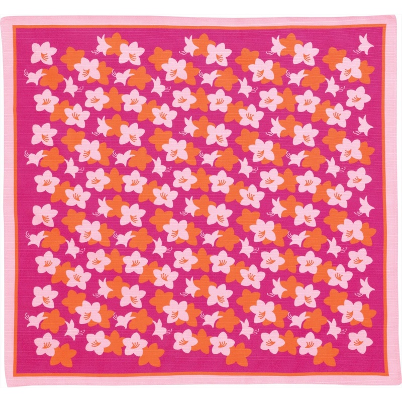 Okamisan – Yama Tsutsuji  – Furoshiki 50 x 50 cm