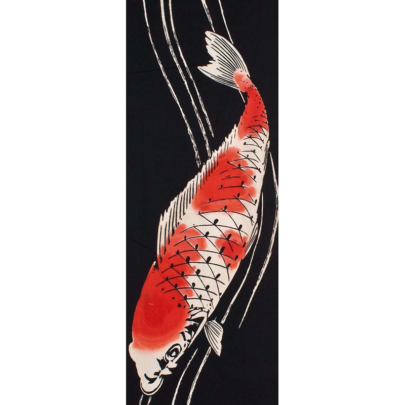 Wafuka – Nishiki Goi (Carp) (The dyed Tenugui)