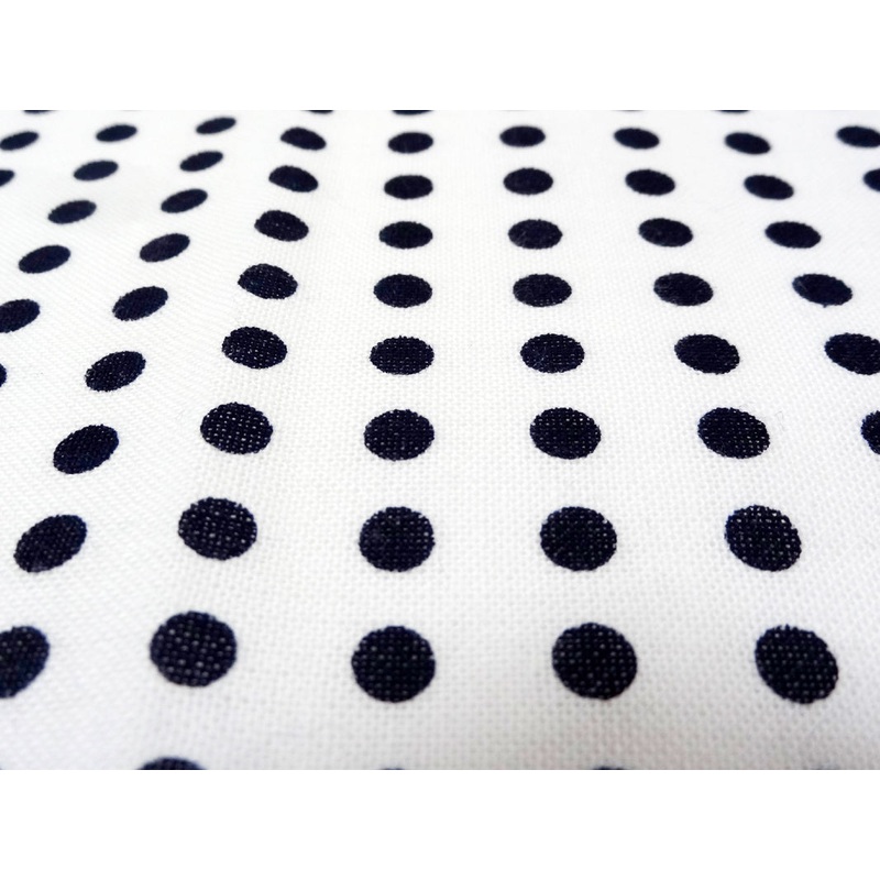 10 Units of Mameshibori – (Navy dot) Japanese Tradition Cotton Towel (Tenugui) 33 x 86 cm  (The dyed Tenugui)