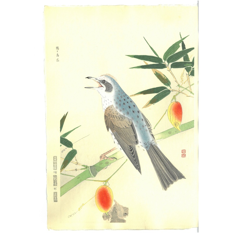 Fukuda Suiko – Hiyodori & Karasuwuri – Free Shipping