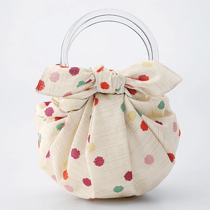 Modern Girl – Konpeito – Furoshiki with two rings  70 x 70 cm