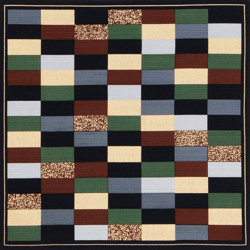 Kawashima – Ichimatsu Saiei   – Furoshiki 50 x 50 cm  (Japanese Wrapping Cloth)