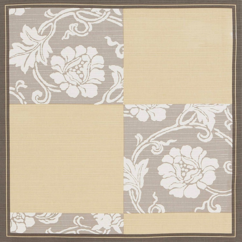 Kawashima – Zuicho Karakusa  ) – Furoshiki 50 x 50 cm  (Japanese Wrapping Cloth)